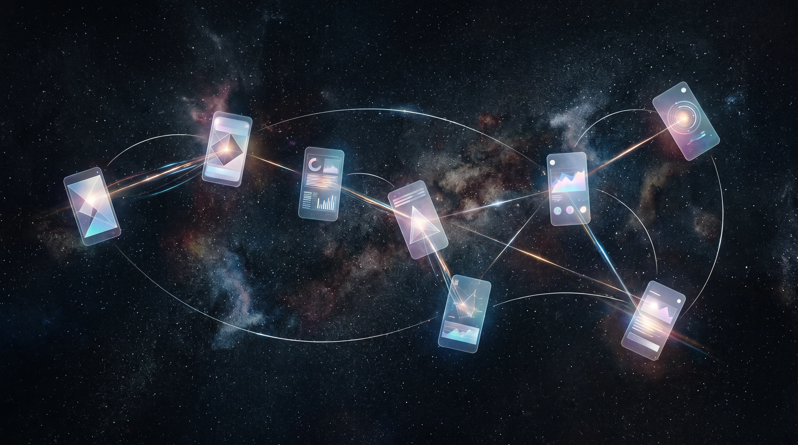 Abstract mobile notification objects
